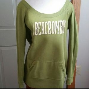 Off shoulder sweatshirt